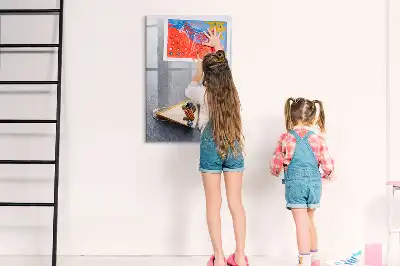 Tablă magnetică de scris cu model o felie de tort