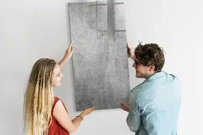 Tablă cu marker beton luminos
