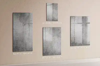 Tablă cu marker beton luminos