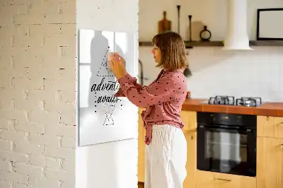 Tablă cu marker Aventură