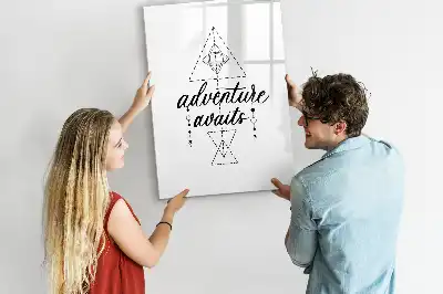 Tablă cu marker Aventură