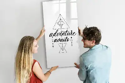 Tablă cu marker Aventură