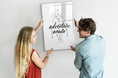 Tablă cu marker Aventură