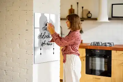 Tablă magnetică de scris model Aventură