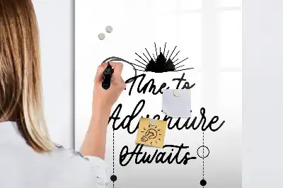 Tablă magnetică de scris model Aventură