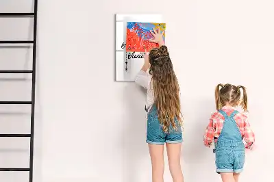 Tablă magnetică de scris model Aventură