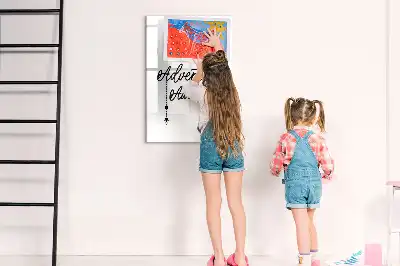 Tablă magnetică de scris model Aventură