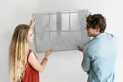 Tablă magnetică cu ștergere uscată model perete de piatră