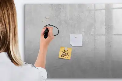 Tablă magnetică cu ștergere uscată model perete de piatră