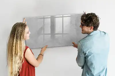 Tablă magnetică cu ștergere uscată model perete de piatră