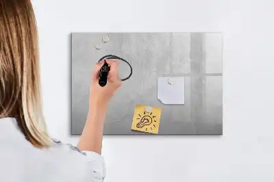 Tablă magnetică cu ștergere uscată model perete de piatră