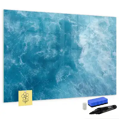 Tablă magnetică cu ștergere uscată apă de mare