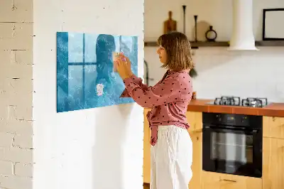 Tablă magnetică cu ștergere uscată apă de mare