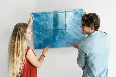 Tablă magnetică cu ștergere uscată apă de mare