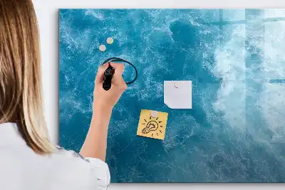 Tablă magnetică cu ștergere uscată apă de mare