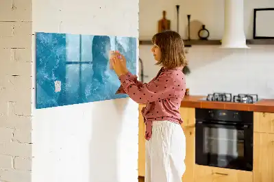 Tablă magnetică cu ștergere uscată apă de mare