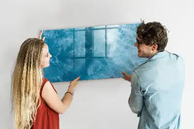 Tablă magnetică cu ștergere uscată apă de mare