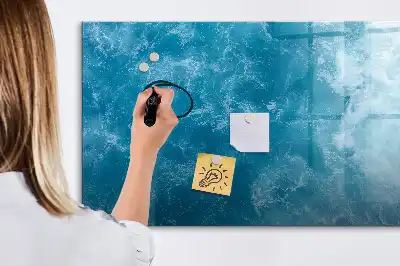 Tablă magnetică cu ștergere uscată apă de mare