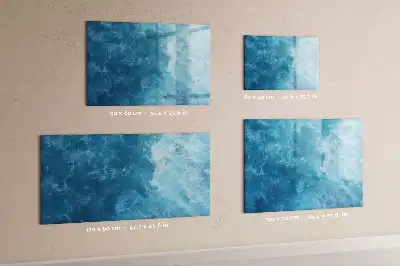 Tablă magnetică cu ștergere uscată apă de mare