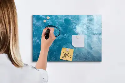 Tablă magnetică cu ștergere uscată apă de mare