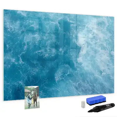 Tablă magnetică cu ștergere uscată apă de mare