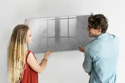 Tablă magnetică cu ștergere uscată perete metalic