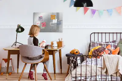 Tablă magnetică cu ștergere uscată perete metalic