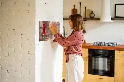 Tablă magnetică cu ștergere uscată ardei