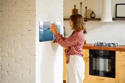 Tablă magnetică cu ștergere uscată apropiere de apă