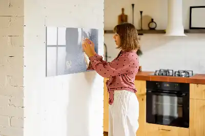 Tablă magnetică cu ștergere uscată model o felie de tort