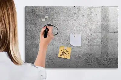Tablă magnetică cu ștergere uscată pentru perete brut
