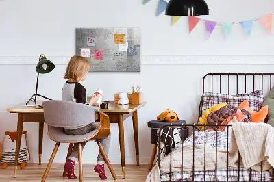Tablă magnetică cu ștergere uscată pentru perete brut