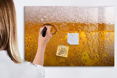 Tablă magnetică cu ștergere uscată cu suprafață magnetică