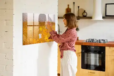 Tablă magnetică cu ștergere uscată cu suprafață magnetică