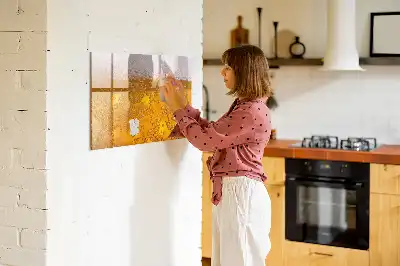 Tablă magnetică cu ștergere uscată cu suprafață magnetică