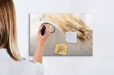 Tablă magnetică cu ștergere uscată făină