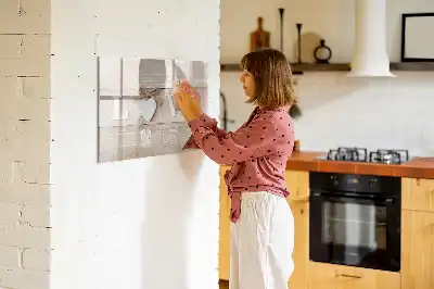 Tablă magnetică cu ștergere uscată model Text Dragoste