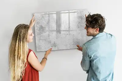 Tablă magnetică cu ștergere uscată pentru perete de beton