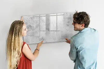 Tablă magnetică cu ștergere uscată pentru perete de beton