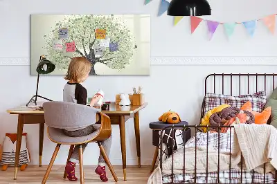Tablă magnetică cu ștergere uscată cu design de copac mare în natură