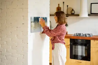 Tablă magnetică cu ștergere uscată cu model decorativ