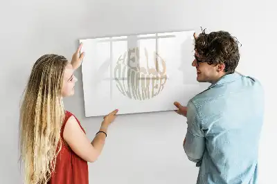 Tablă magnetică cu ștergere uscată model Salutare vară