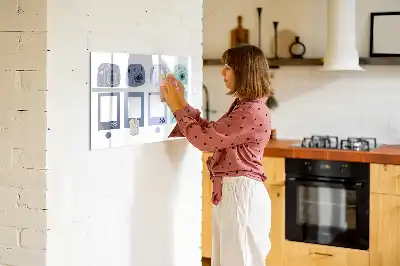 Tablă magnetică cu ștergere uscată rame polaroid