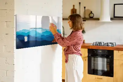 Tablă magnetică cu ștergere uscată acuarelă de apă