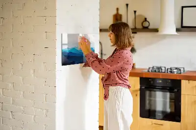 Tablă magnetică cu ștergere uscată acuarelă de apă