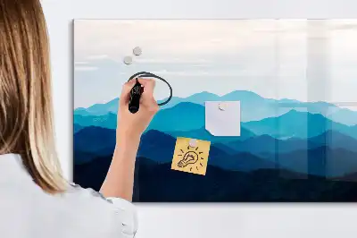 Tablă magnetică cu ștergere uscată acuarelă de apă