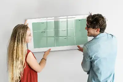 Tablă magnetică cu ștergere uscată organizator de birou