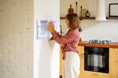 Tablă magnetică cu ștergere uscată planificator anual roz