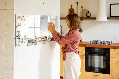 Tablă magnetică cu ștergere uscată planificator cu design drăguț