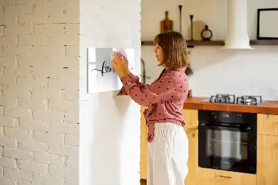 Tablă magnetică cu ștergere uscată cu design Text Familie